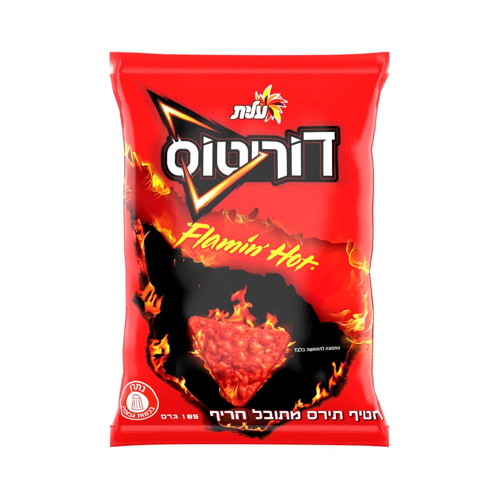 דוריטוס פלמין הוט 185 גרם