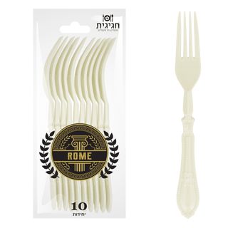 רומא מזלג קרם (10יח'