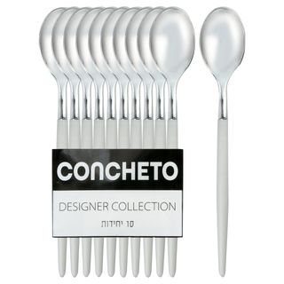 כף קונצ'טו (10יח') לבן זהב CONCHETO