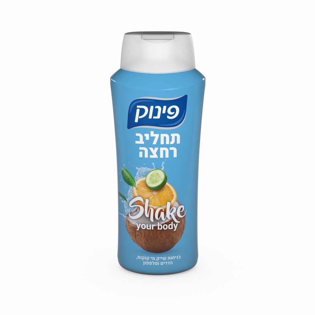 תחליב רחצה בניחוח שייק מי קוקוס, הדרים ומלפפון