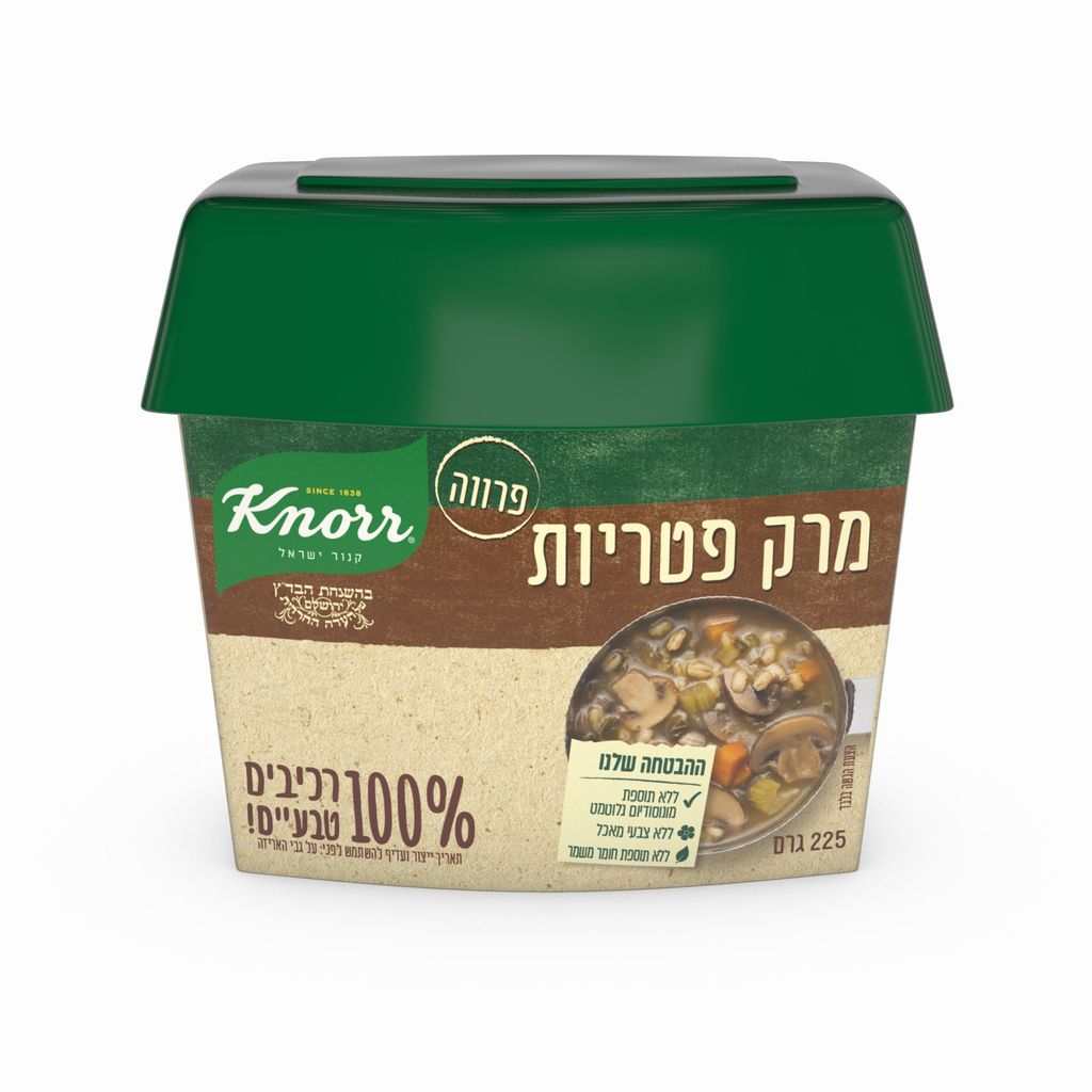 קנור מרק פטריות 100% רכיבים טבעיים 225 ג