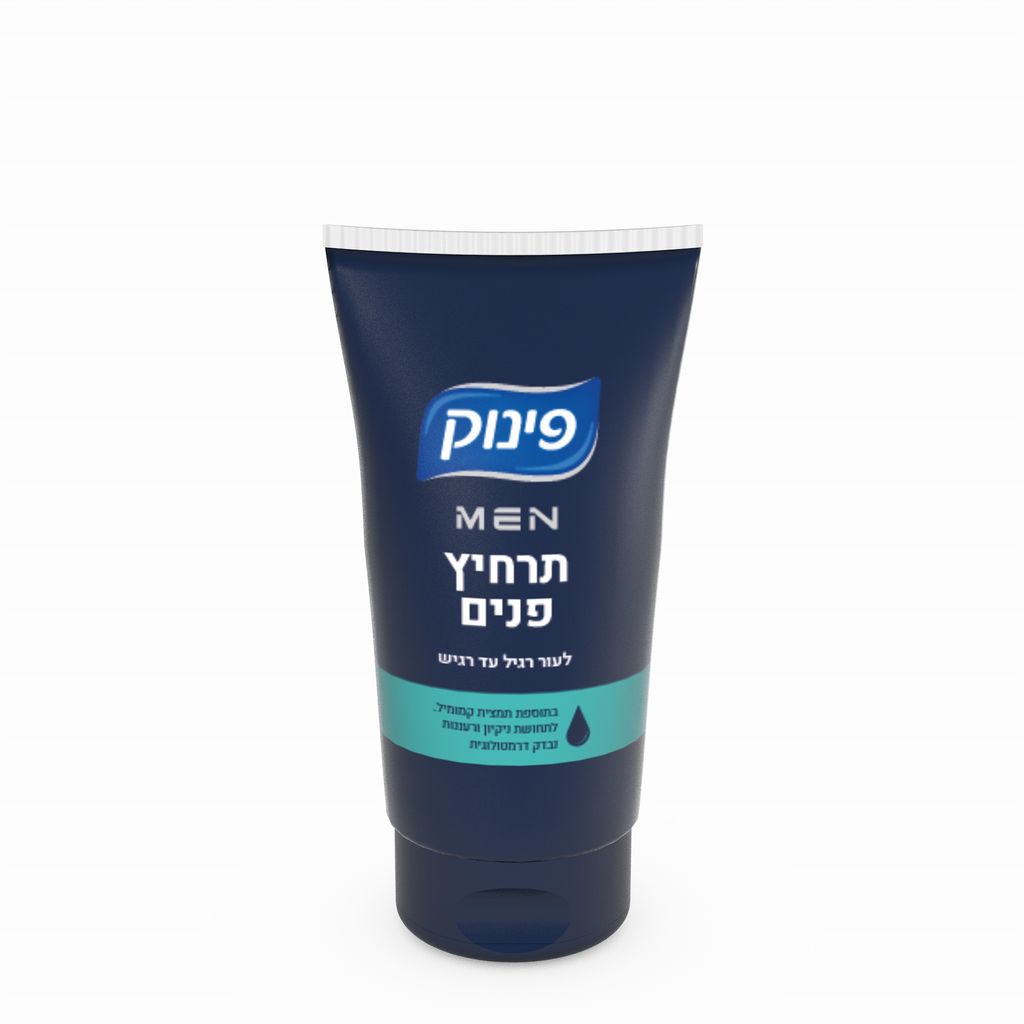 פינוק לגבר תרחיץ פנים לעור רגיל עד רגיש