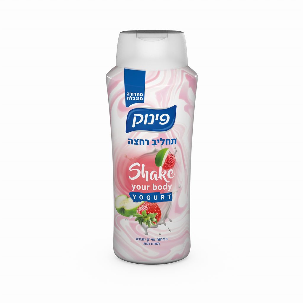 תחליב רחצה בניחוח שייק יוגורט תפוח ותות