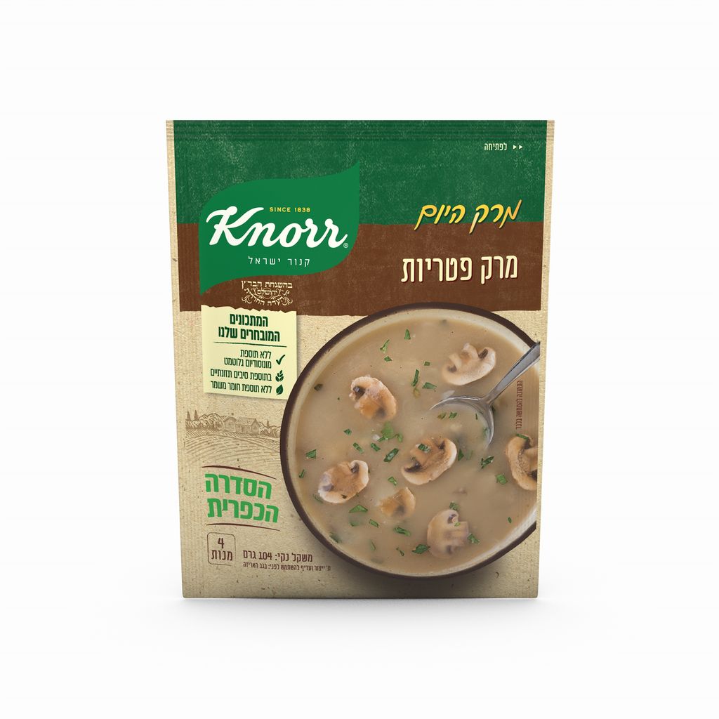 מרק היום מרק פטריות