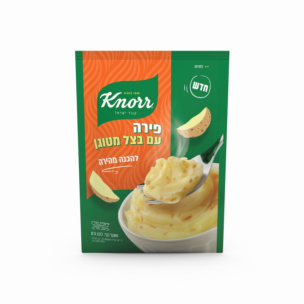 קנור פירה עם בצל  120 גרם