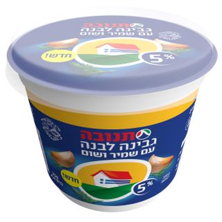 גבינה לבנה 5% עם שמי