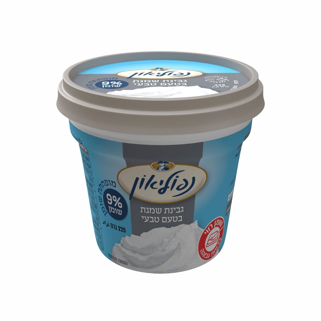 שמנת נפוליאון בטעם טבעי 9% 225 ג'