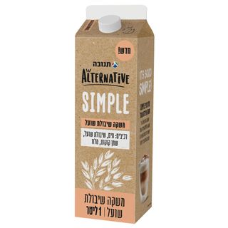 משקה שיבולת שועל 1 ליטר אלטרנטיב SIMPLE