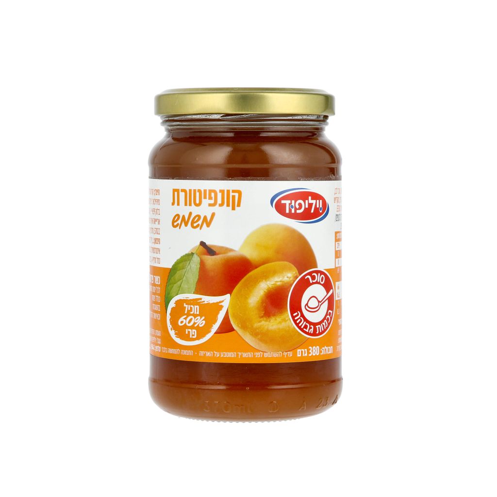 קונפיטורה משמש 380 גרם