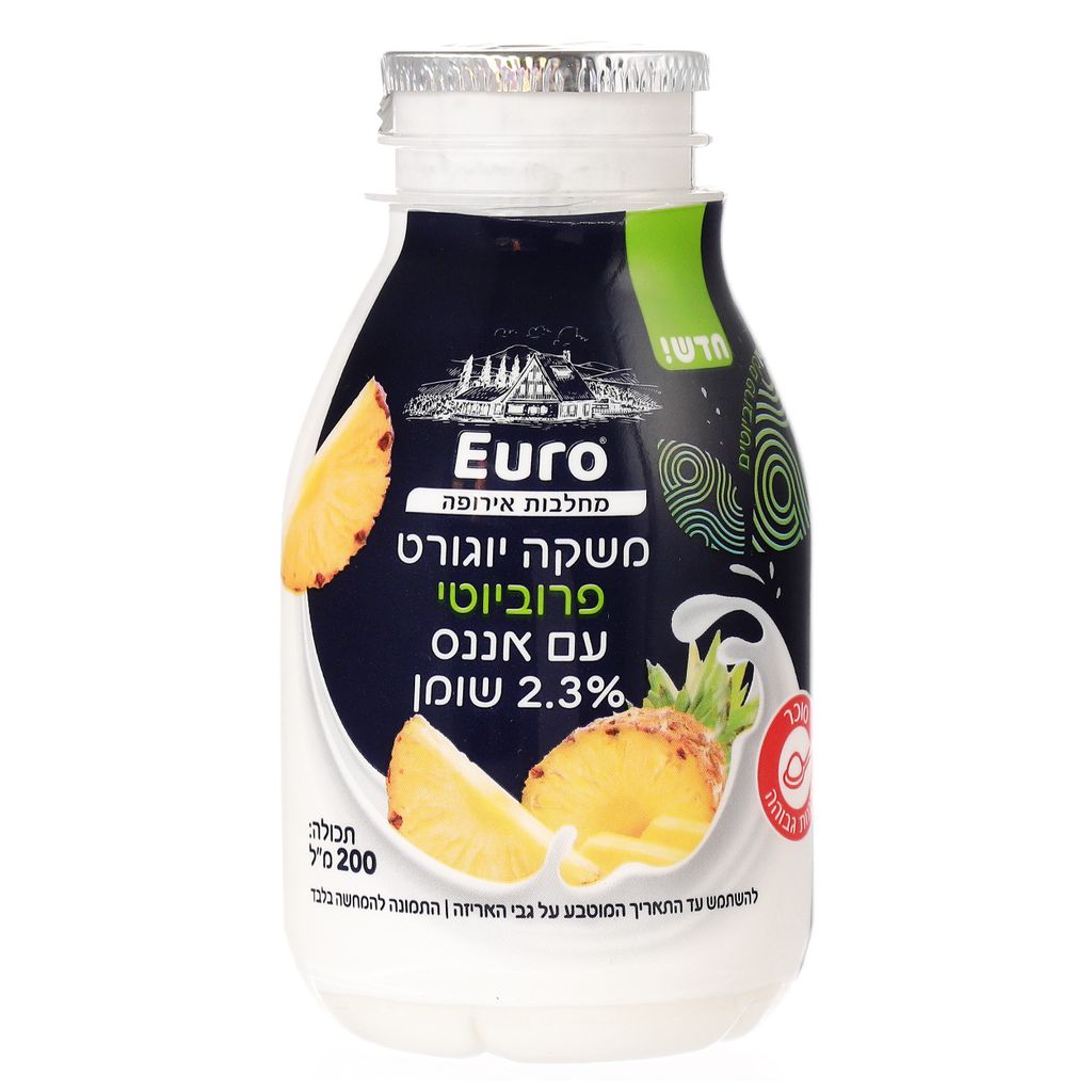משקה יוגורט פרוביוטי טבעי 200מ"ל 2.7%ש