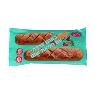 באגט צרפתי עם חמאת שום 350 גרם