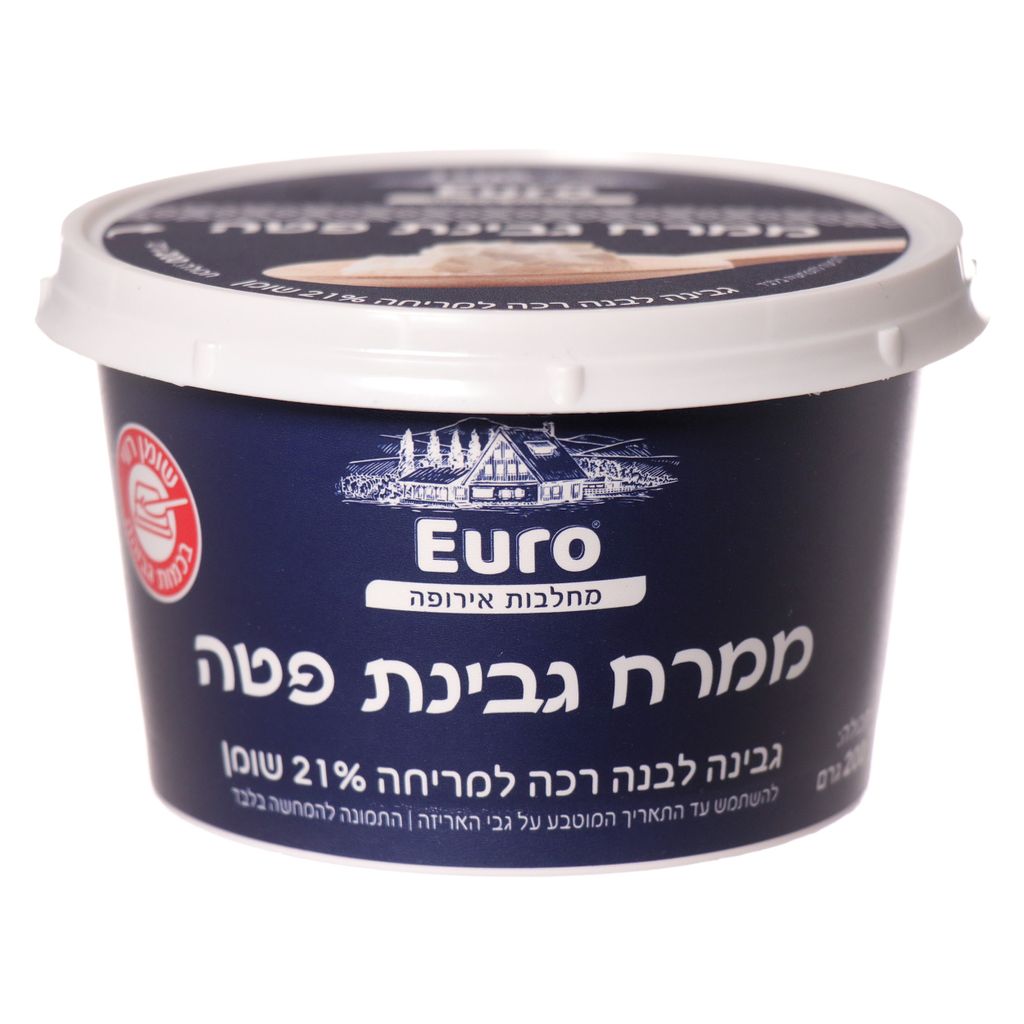 ממרח גבינת פטה 200 גרם 21% שומן
