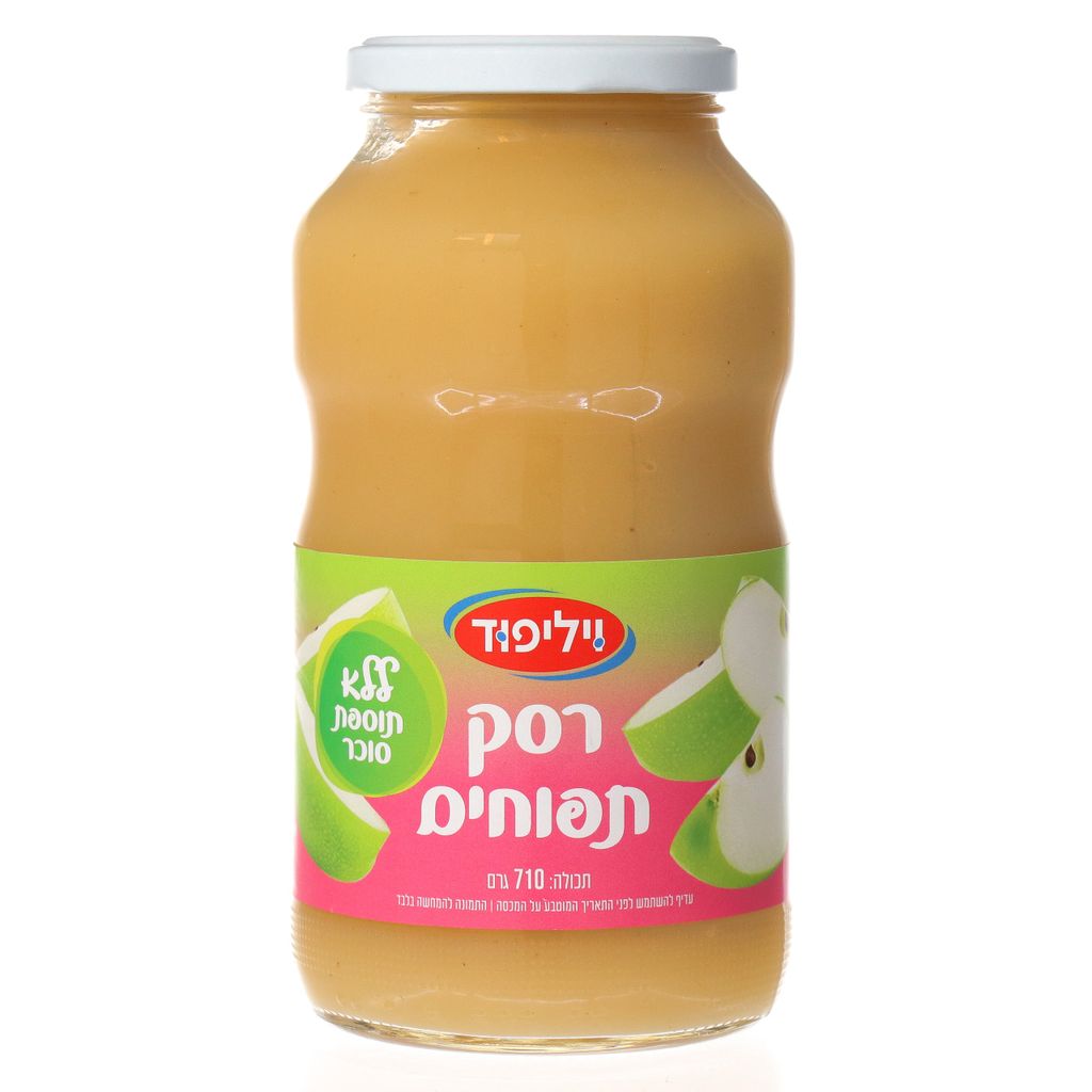רסק תפוחים ללא