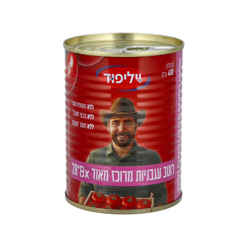 רסק עגבניות 28% 400 גרם