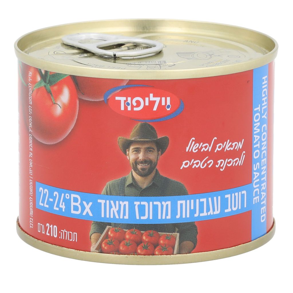 רוטב עגבניות מרוכז מאוד BX 22-24 210 גרם (48)