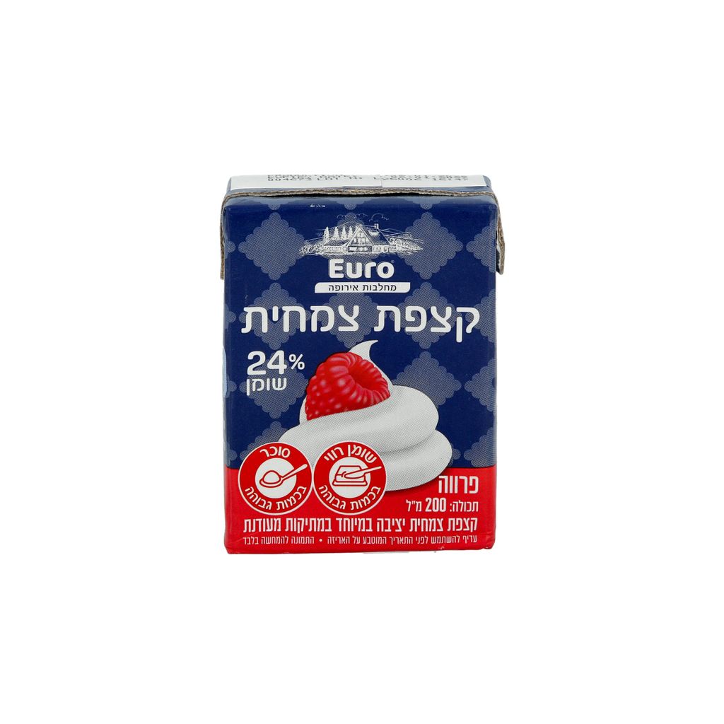 קצפת צמחית 24% 200 מ"ל