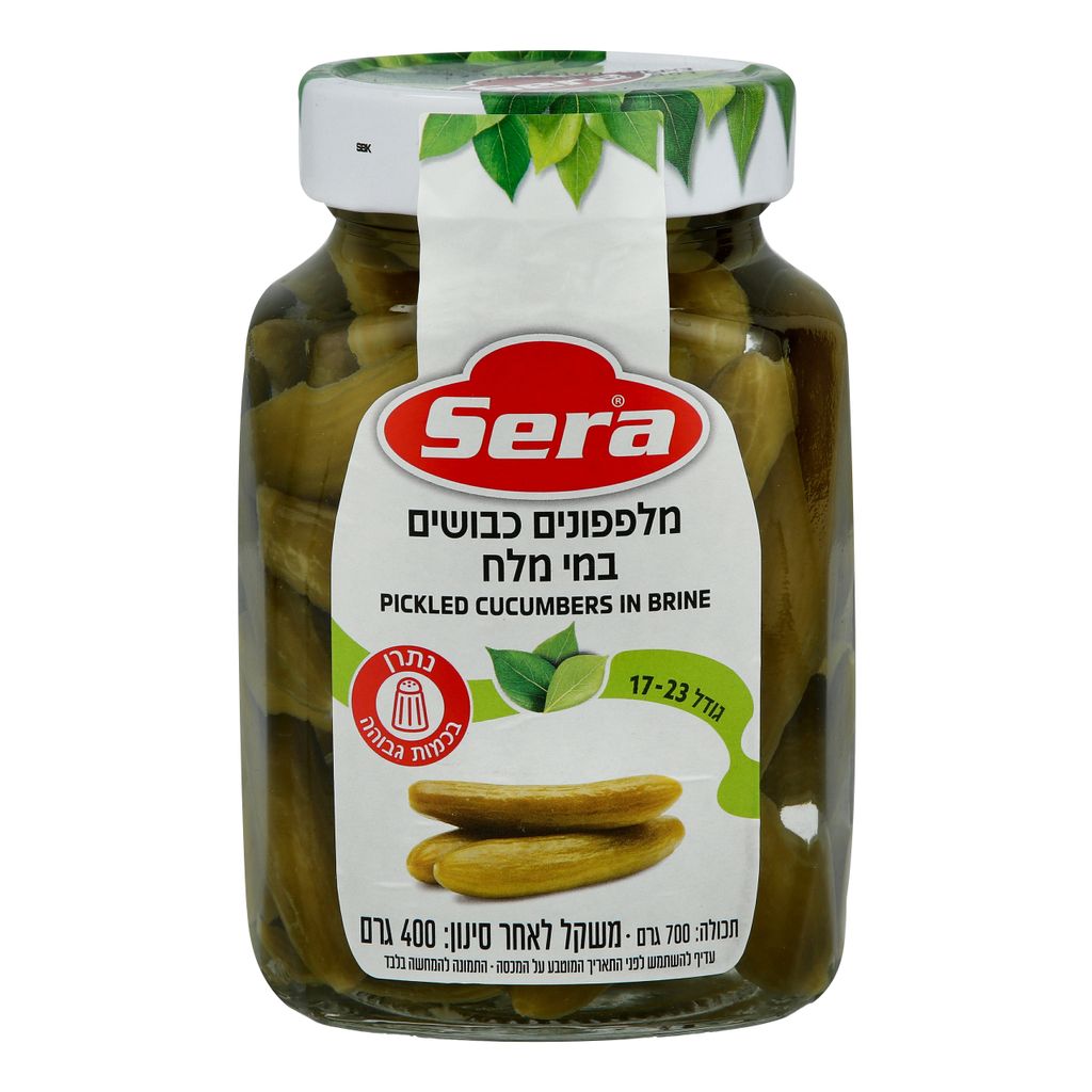 מלפפונים כבושים במי