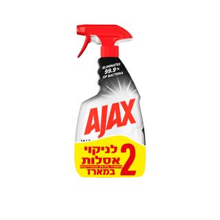 ספריי ניקוי שירותים משמיד 99.9% מהחיידקים מארז זוג 2*500 מ"לn
