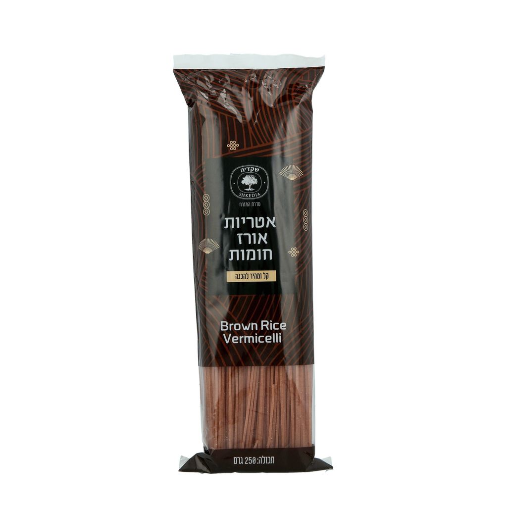 אטריות אורז חומות   250 גרם