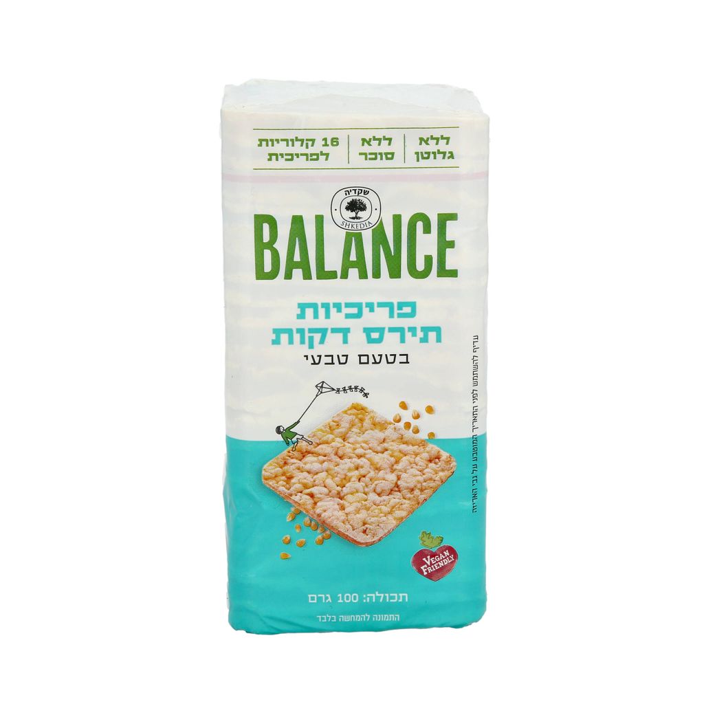 פריכיות תירס קלאסי 100 גרם