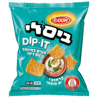 חטיף ביסלי בטעם קראנצ'י ים תיכוני דיפיט