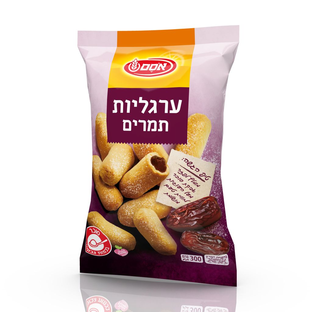 ערגליות תמרים 12*300ג