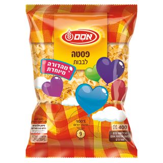 פסטה לבבות 400 גרם