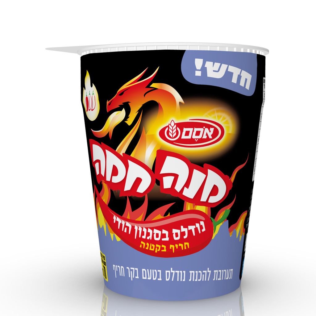 מנה חמה נודלס הודי חריף 6 6*70גרם