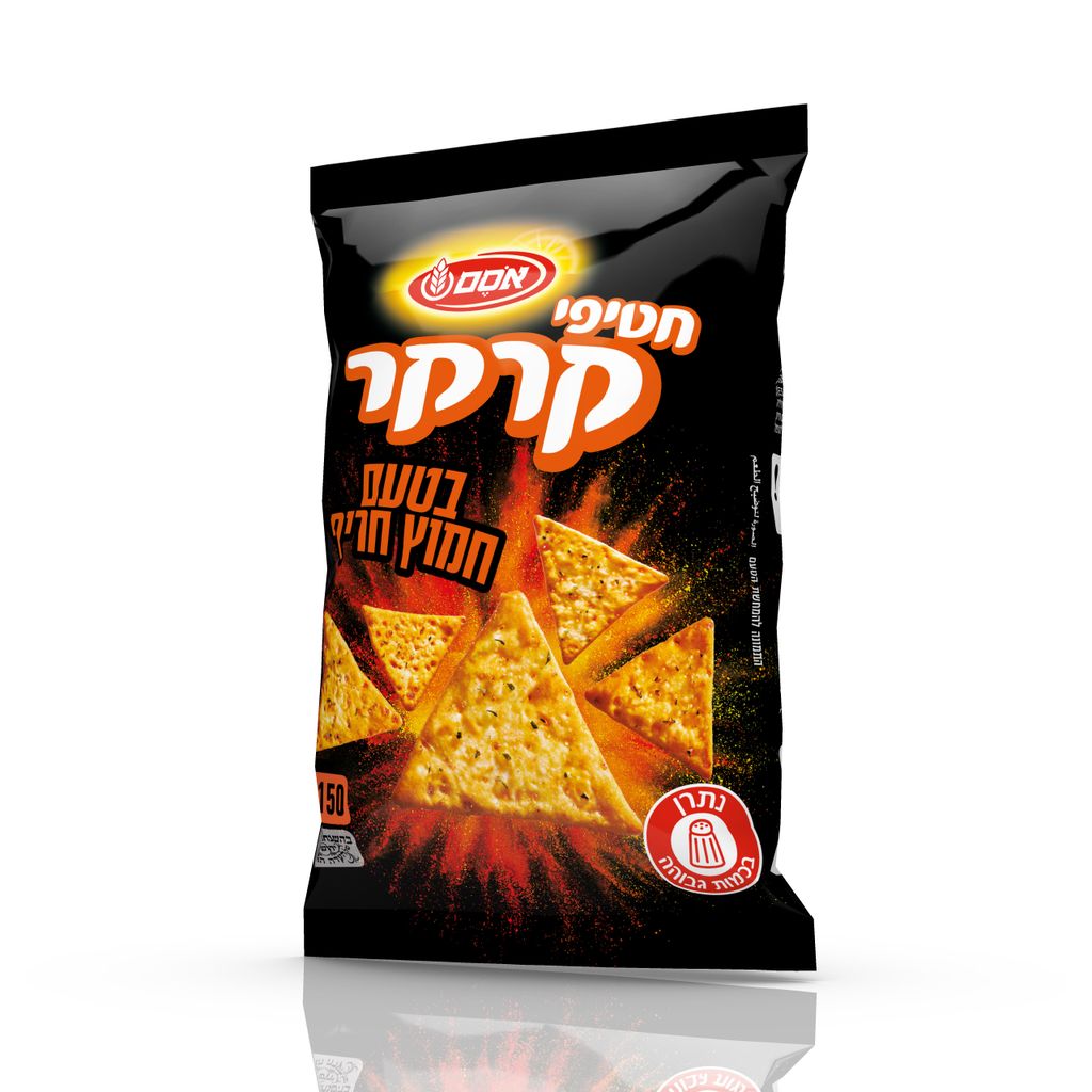 חטיפי קרקר חמוץ חריף 150 גר אוסם