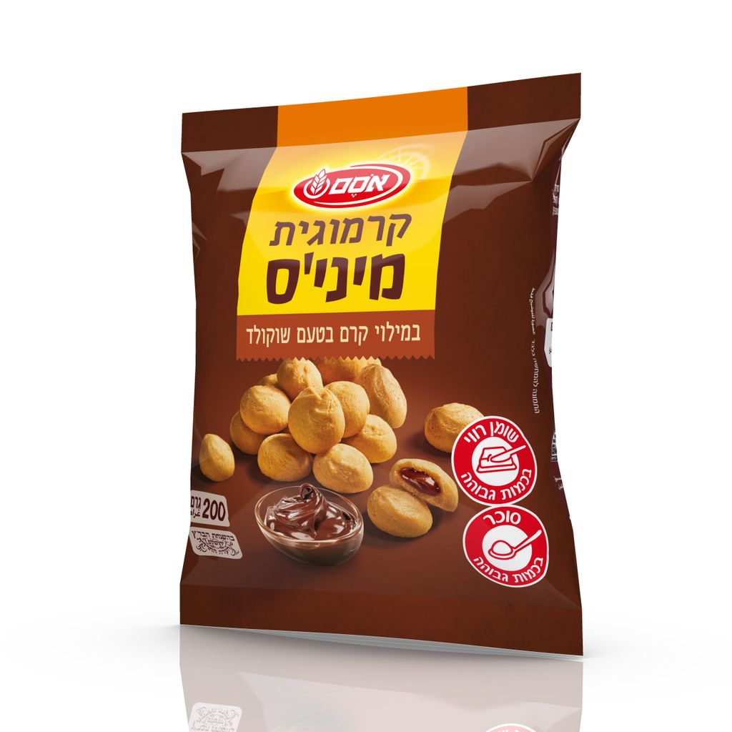 עוגיות קרמוגית מיני שוקו 200 גרם