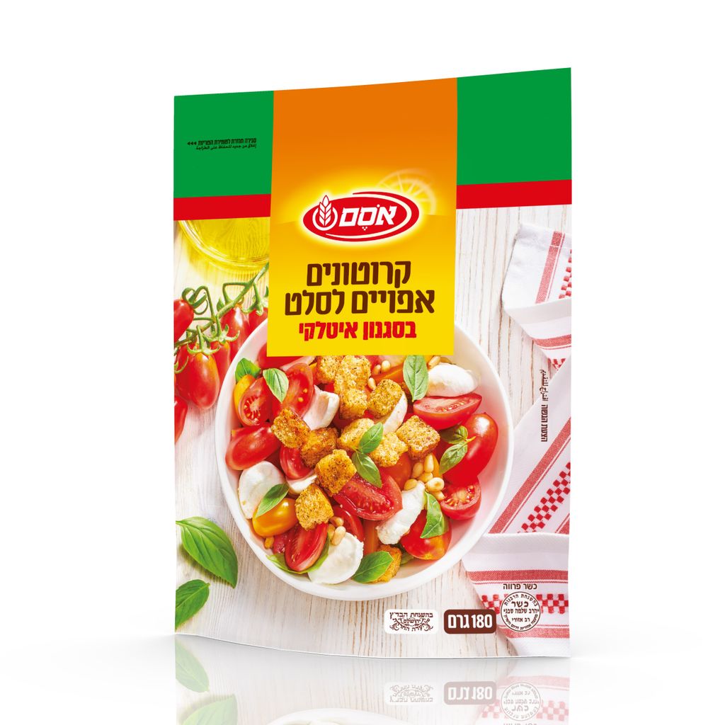 אסם קרוטונים בסגנון איטלקי 12*180גרם