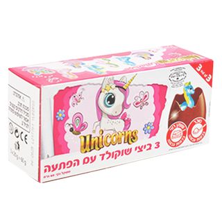 שלישיית ביצי שוקולד(חלב ישראל) – חד קרן