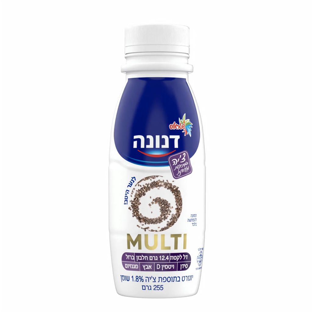 משקה יוגורט מולטי עם  צ'יה