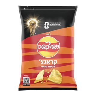 תפוצ'יפס קראנצ' בטעם טבעי 200 גרם FIFA