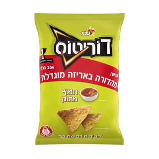 חטיף תירס חמוץ מתוק דוריטוס (204 גרם)