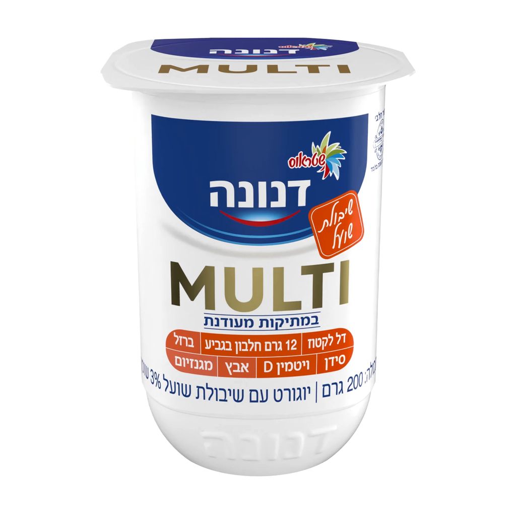 דנונה מולטי עם שבולת שועל במתיקות מעודנת