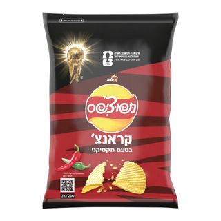 תפוציפס קראנצ' גריל 200 גרם