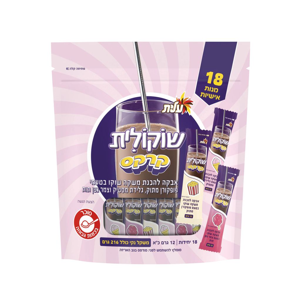 שוקולית קרקס מנות אישיות