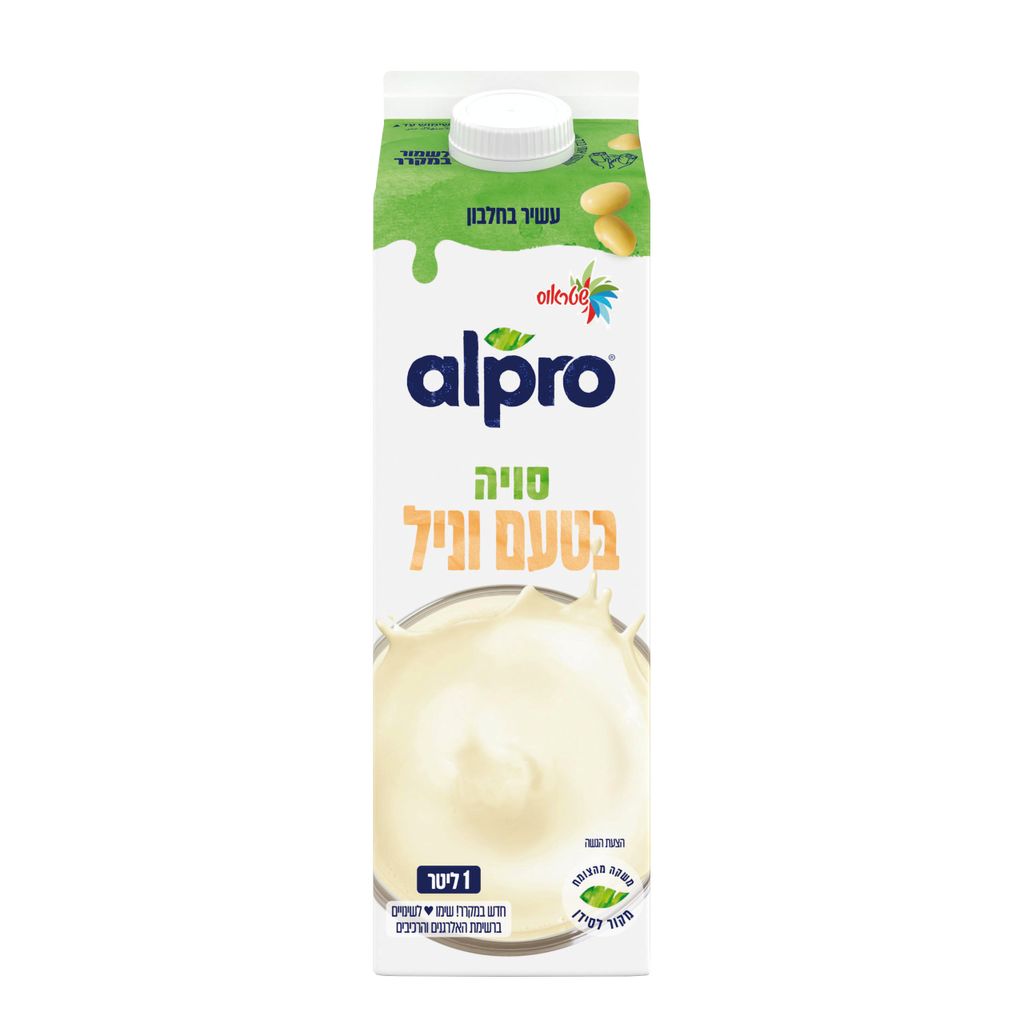 אלפרו משקה סויה וניל