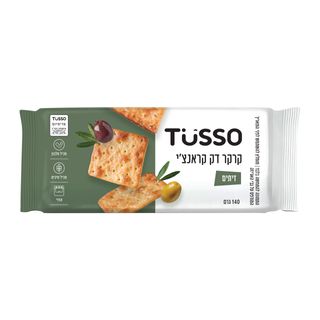קרקר דק קראנצי בטעם זיתים טוסו 140 גר