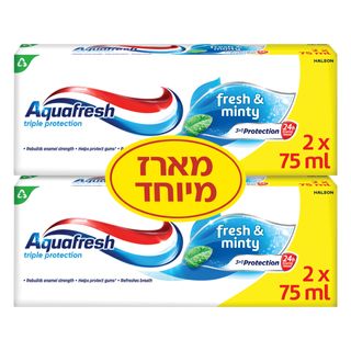 אקווה פרש מנטה מרענן רביעייה 300 מל