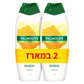 מארז תחליב רחצה שקדים זוג 2*750 מ"ל