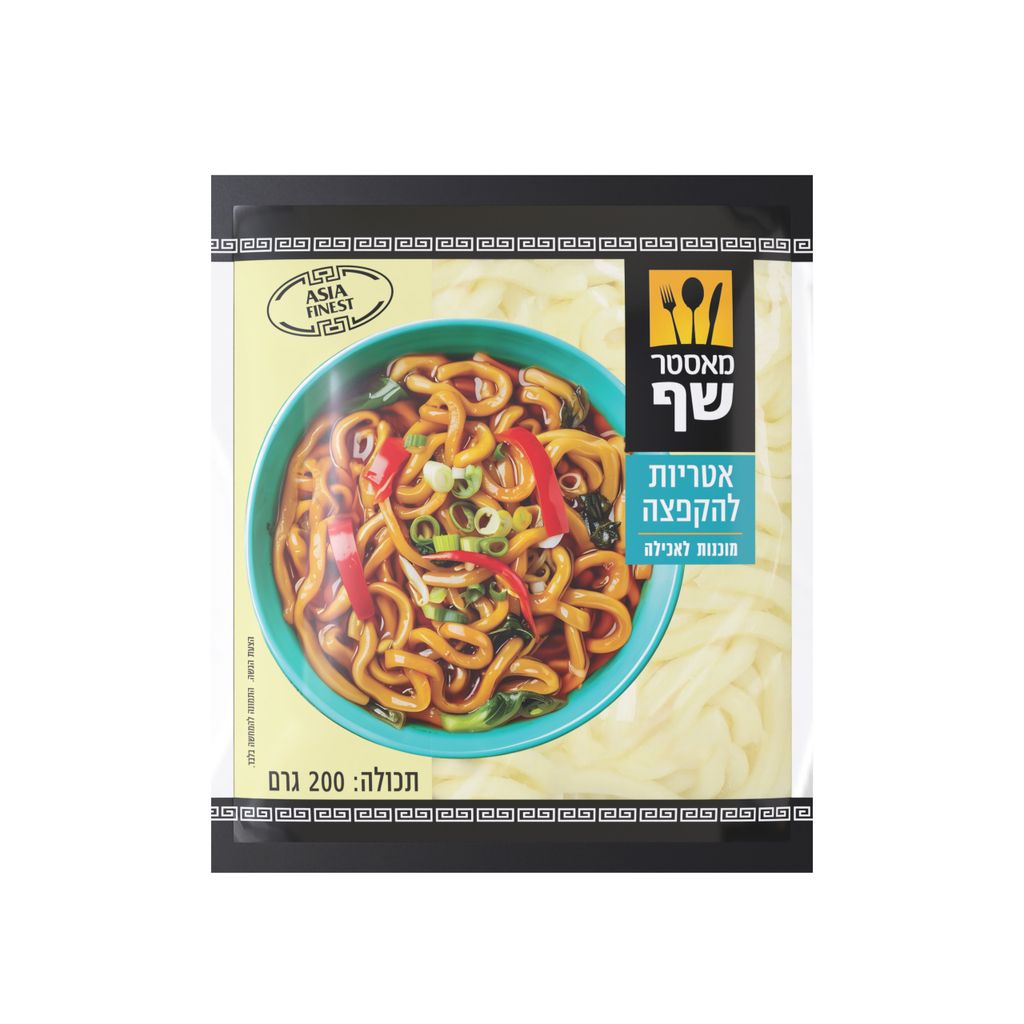 איטריות אודון להקפצה מאסטר שף 200 גרם