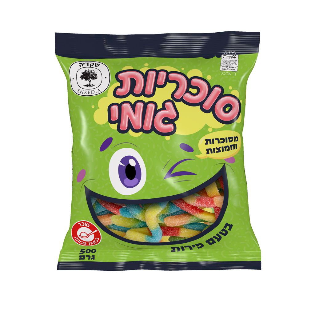 סוכריות גומי בטעם פי