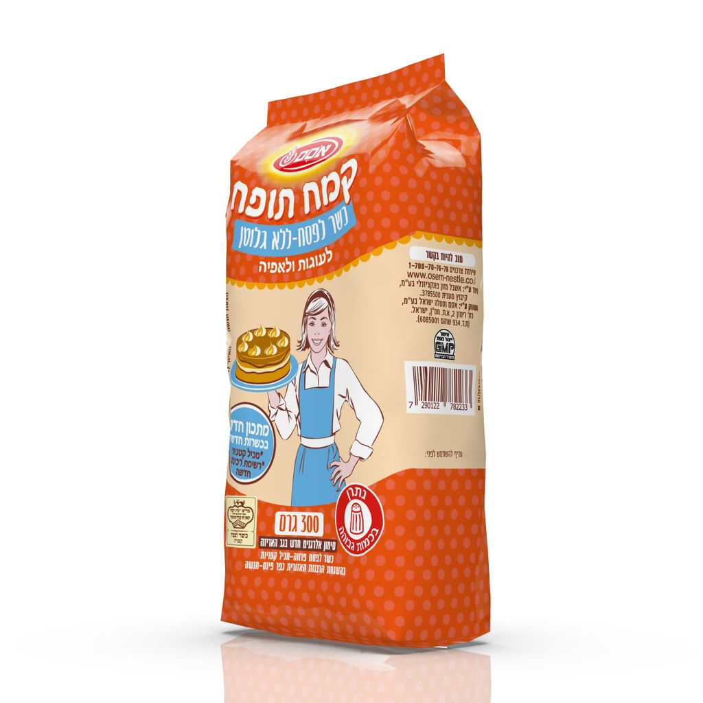 קמח תופח ללא גלוטן