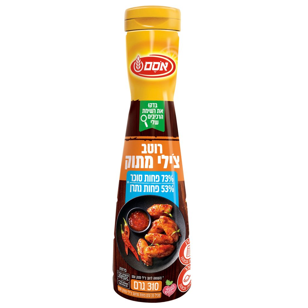 אסם צ'ילי מתוק מופחת