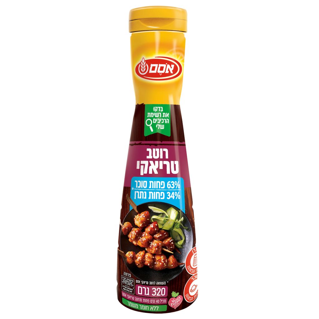 אסם רוטב טריאקי מופח