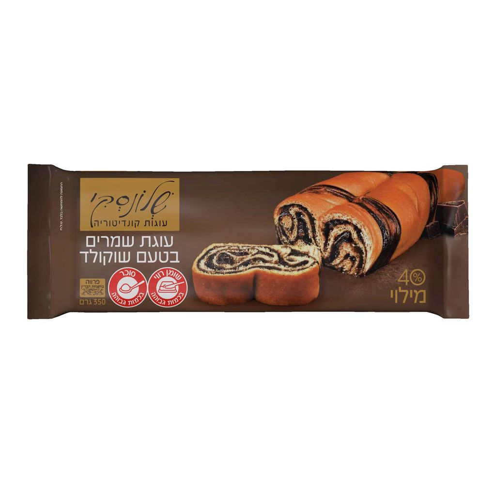 עוגת שמרים שוקולד 350ג