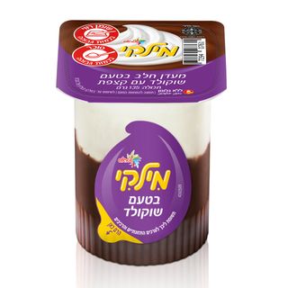מילקי מעדן שוקולד עם קצפת
