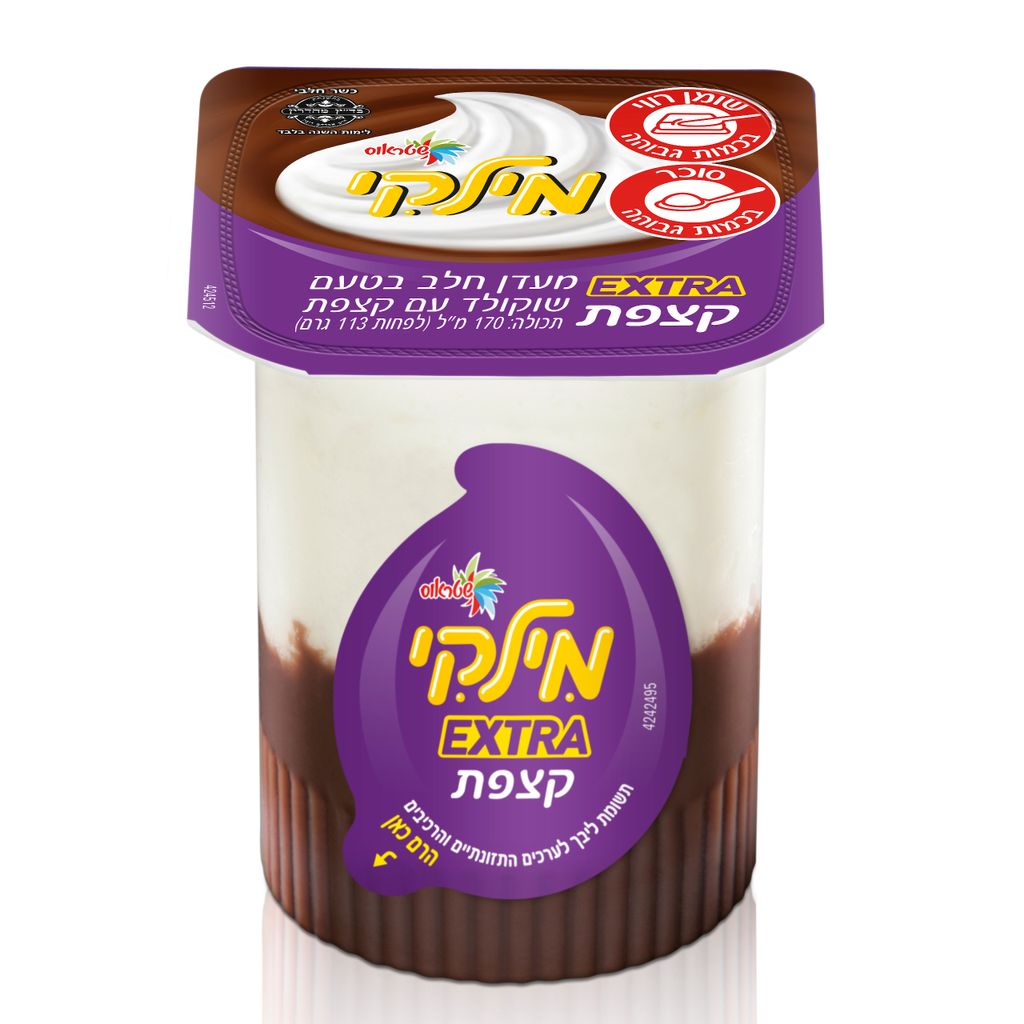 מילקי אקסטראה קצפת מ